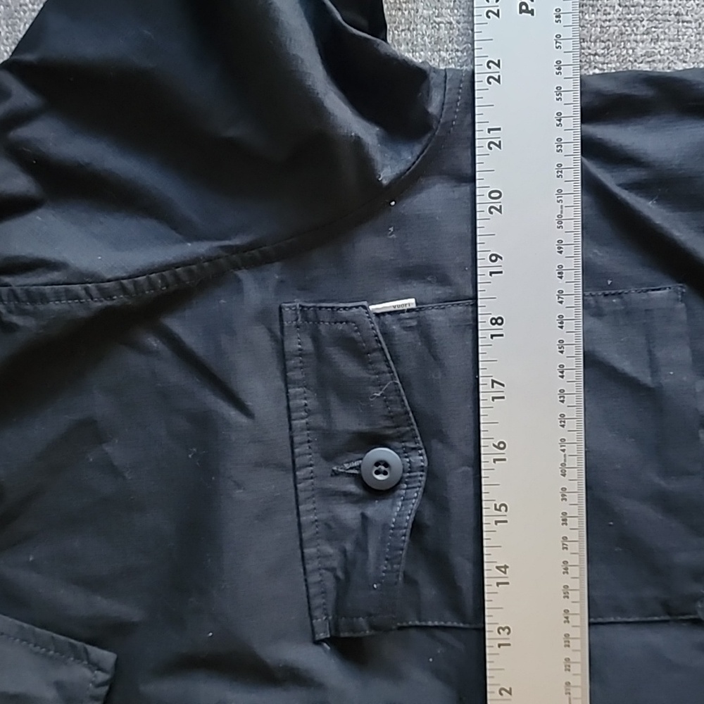 Vuori Men’s Organic Cotton Ripstop Stretch Jacket Black - Picture 11 of 12
